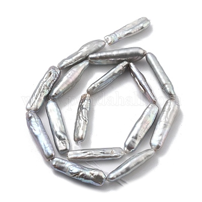 Натуральный жемчуг в стиле барокко кеши PEAR-P064-05B-03B-1