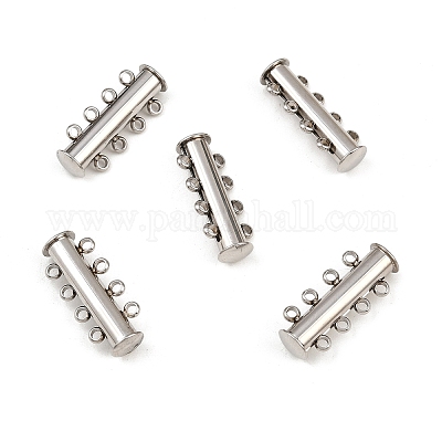 Не тускнеющие однорядные застежки-слайдеры из нержавеющей стали 304 STAS-H402-35P-01-1