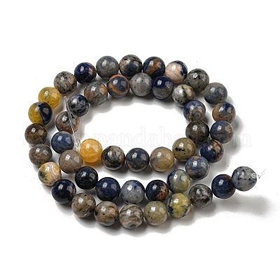 Природный содалит бисер нитей G-F591-13-1