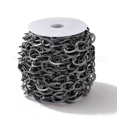 Овальные бордюрные цепи из оксидированного алюминия CHA-G001-02P-1