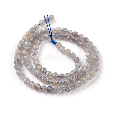 Природные лабрадорита бисер нитей G-O176-04A-1