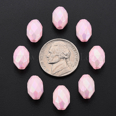 Непрозрачные акриловые бусины TACR-S153-32I-08-1