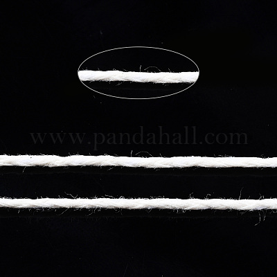 Воском хлопчатобумажная нить шнуры YC-TD001-1.0mm-10m-102-1