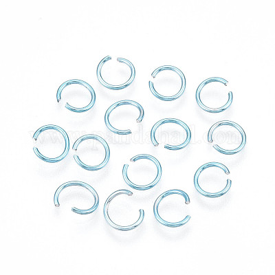 Алюминиевая проволока открыты кольца прыжок ALUM-R005-1.0x8-24-1