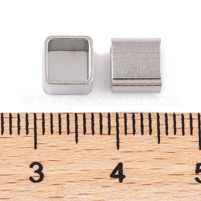 Европейские бусины из нержавеющей стали 304 FIND-Q103-05B-P-1