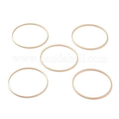 Латунные соединительные колечки X-KK-Y003-03K-G-1