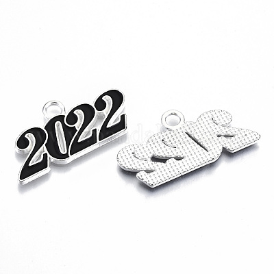 Подвески из эмали и сплава PALLOY-N160-001-01S-RS-1