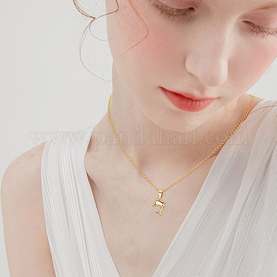 6 шт. подвески из нержавеющей стали 304 двух цветов STAS-BBC0007-25-1