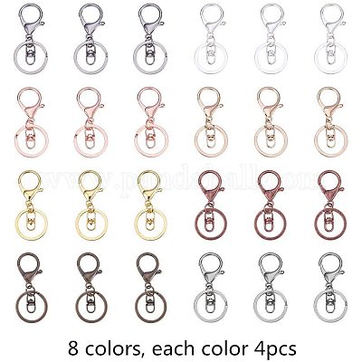 Железный сплав омар окорок застежка брелки KEYC-PH0001-05-1