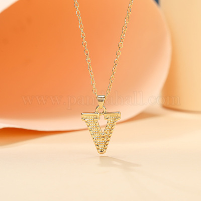 Ожерелья с подвесками в виде инициалов из сплава FS-WG9837C-22-1