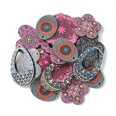 Печатные подвески из липы WOOD-X0004-20-1