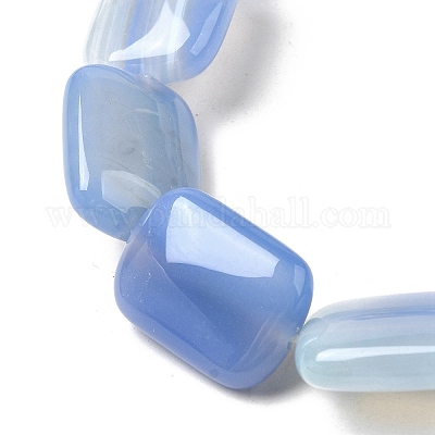 Натуральные полосатые агатовые / полосатые агатовые бусинки G-B137-B01-01D-1