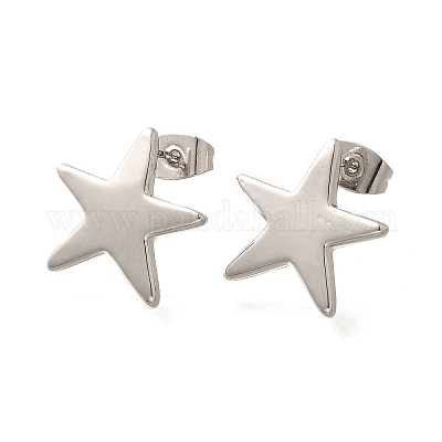 Латунь серьги&nbsp;EJEW-B118-03P-1