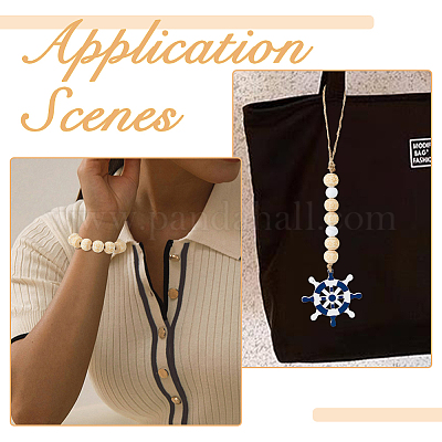 Деревянные бусины&nbsp;WOOD-FH0002-29B-1