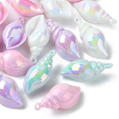 20шт 4 цвета акриловые подвески SACR-CJ0001-40-1