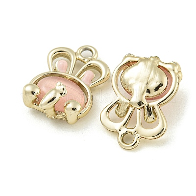 Стеклянные подвески из сплава с покрытием стойки FIND-M033-10-1