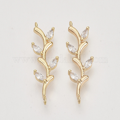 Латунные соединители с фианитами X-KK-N216-14-1