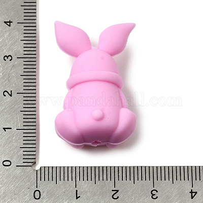 Пасхальные силиконовые фокусные бусины&nbsp;SIL-F020-06-1