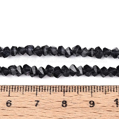 Прозрачные стеклянные бусины GLAA-N018-4mm-30-1