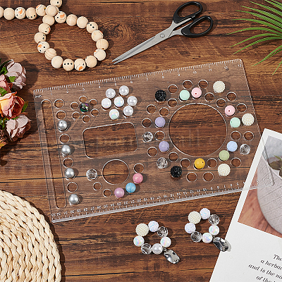 1 шт. акриловые доски для дизайна бусин&nbsp;AJEW-BC0008-05-1