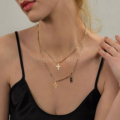 40шт 4 стильные латунные подвески KK-CA0001-49-1