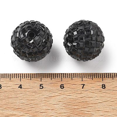 Акриловые стразы бусины OACR-D307-01F-20mm-1