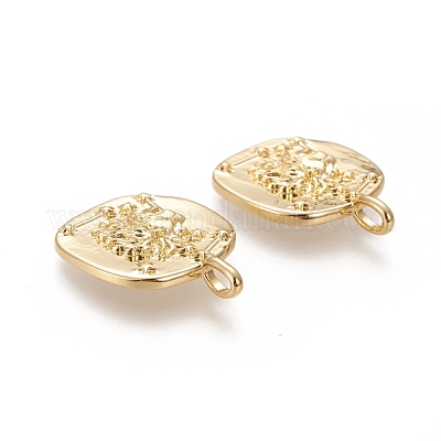 Латунные подвески&nbsp;KK-L188-23G-1