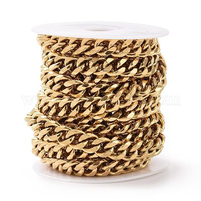 Кубинские звеньевые цепи из нержавеющей стали 304 CHS-P007-04G-1