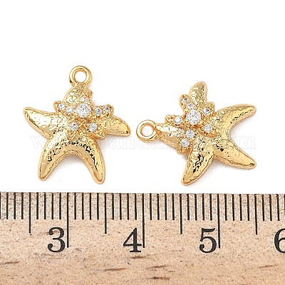 Латунные микро проложить кубического циркония подвески KK-Z136-74G-02-1