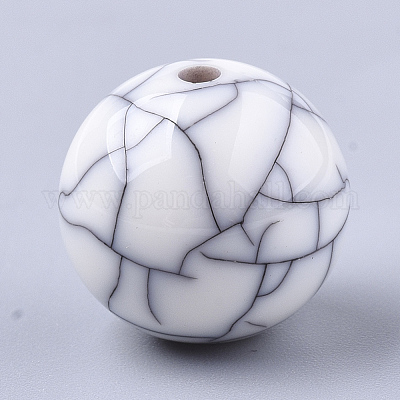 Бусины из cмолы RESI-T034-10B-1