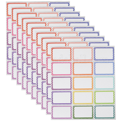 ПВХ самоклеющиеся наклейки DIY-WH20007-64F-1