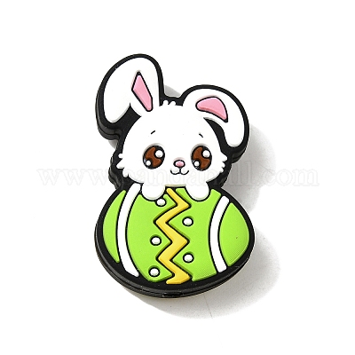 Силиконовые бусины на пасхальную тематику SIL-L006-A02-1