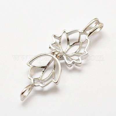 Латунные диффузор Locket подвески X-KK-P100-18P-NR-1