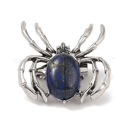 Броши из натурального лазурита G-A224-01AS-09-1