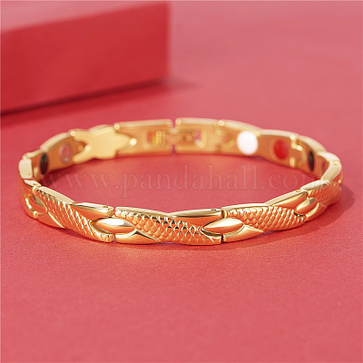 Браслеты для часов с цепочкой «пантера» из нержавеющей стали 304 JB664A-1