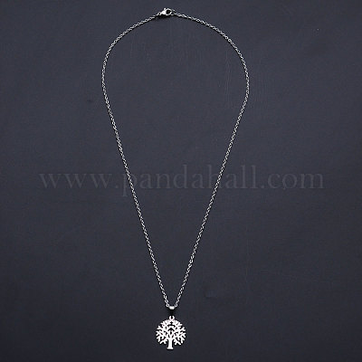 Не тускнеющие подвески из нержавеющей стали 201 NJEW-S105-JN537-45-1-1