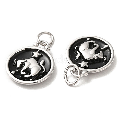 Подвески из нержавеющей стали 304 с эмалью STAS-A080-43P-02-1