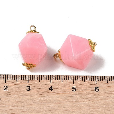 Двухцветные акриловые подвески MACR-C033-07E-1