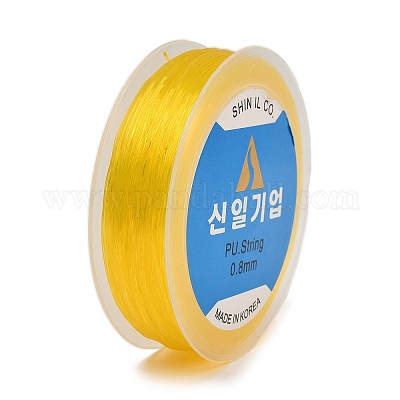 Корейская эластичная эластичная нить с круглыми кристаллами EW-Z002-01A-0.8mm-1