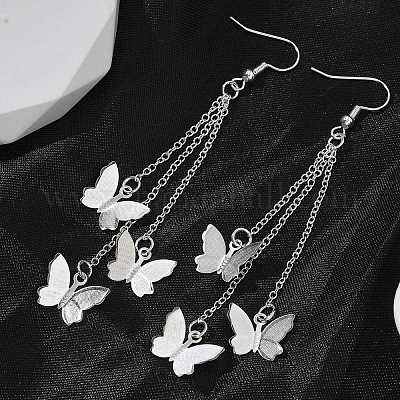 Болтающийся серьги EJEW-JE04092-1