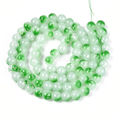 Выпечка краска бисер пряди DGLA-N015-10mm-09-1