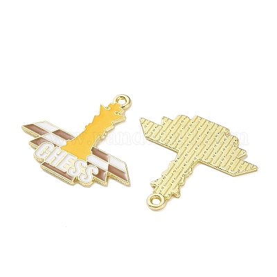 Подвески из эмали и сплава ENAM-B034-01D-07-1