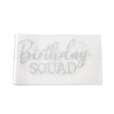 Исправление команды дня рождения слова со стразами&nbsp;LS-DIY-XCP0002-24-1