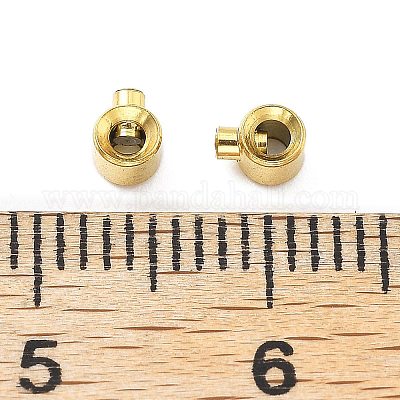 Ионное покрытие (ip) 304 нержавеющая сталь обжимные бусины STAS-L216-51G-1