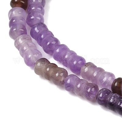 Природный аметист нитей бисера G-P595-A04-01-1