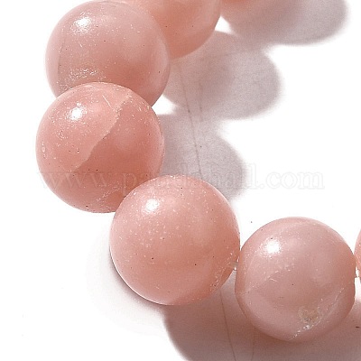 Натуральный розовый опал бусы пряди G-E444-28-8mm-1