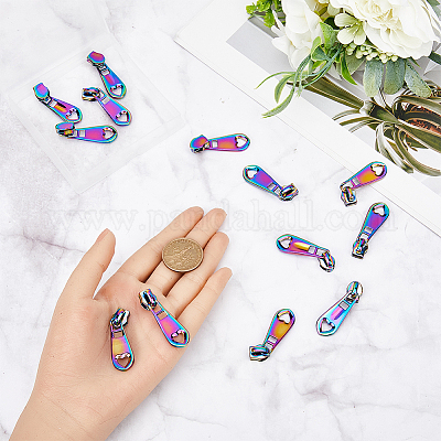 14 шт. полое сердце из цинкового сплава головка молнии сменная FIND-GF0005-69-1