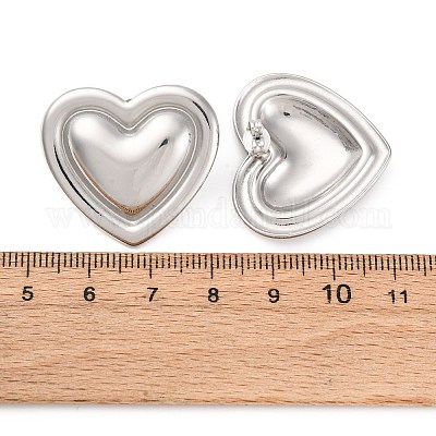 Серьги-гвоздики из нержавеющей стали 304 EJEW-K311-01P-1