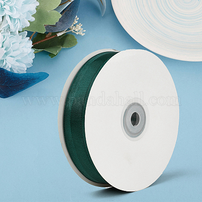 1 рулон однотонных лент из органзы ORIB-CY0001-02F-1