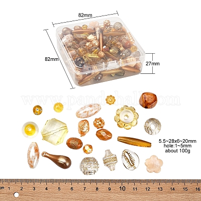 100g акриловые бусины SACR-YW0001-41A-1